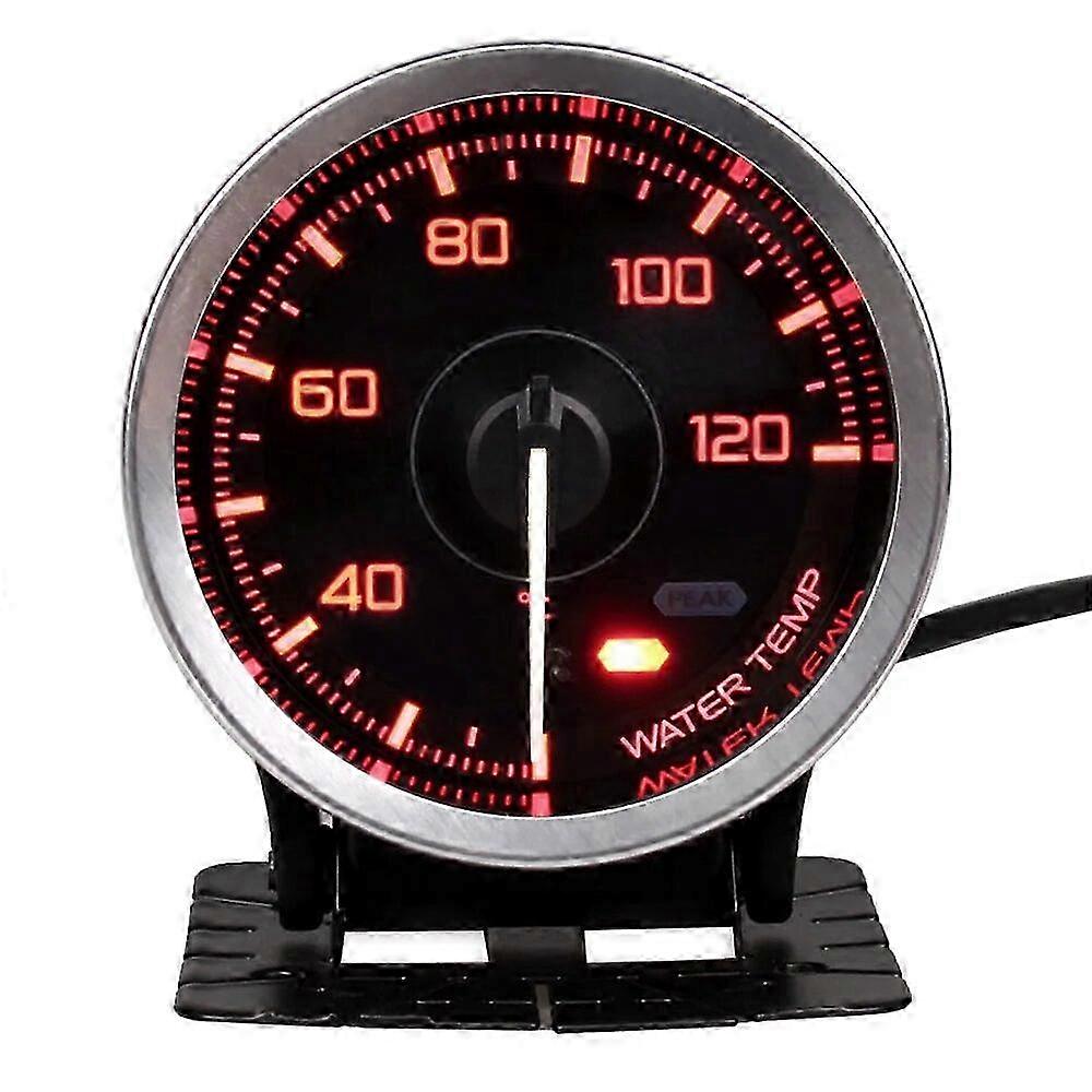 60mm Water Temperature Gauge 20~120 2.5 Inch Stepper Motor Pointer Auto Car Water Temp Gauge with Sensor 10mm