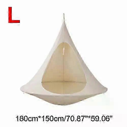 Lighten Up Outdoor Hanging Chair Cocoon Swing Teepee-Tree Hammock