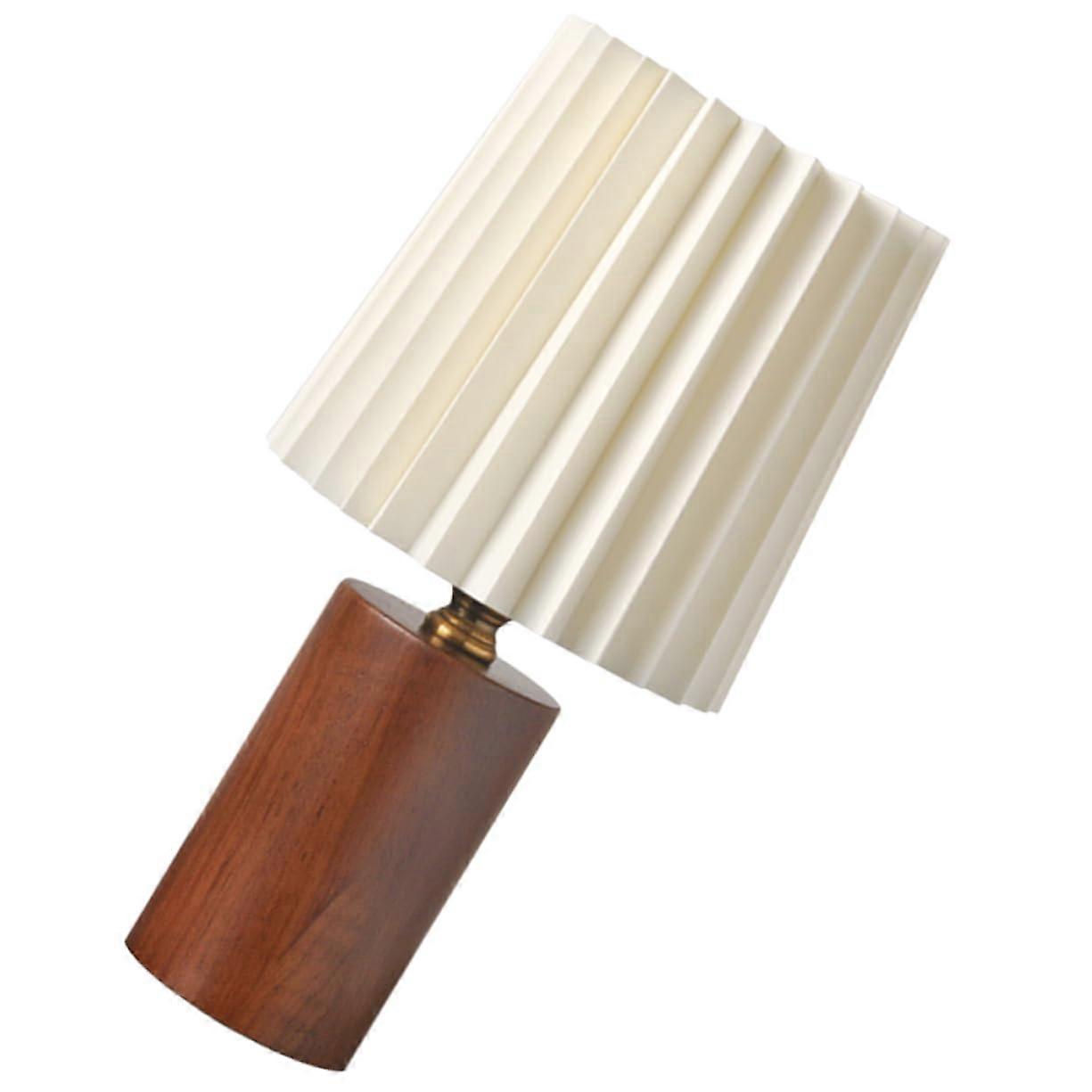 Aesthetic Bedside Lamp Rechargeable Pleated Desk Lamp Bedroom Lamp for Home