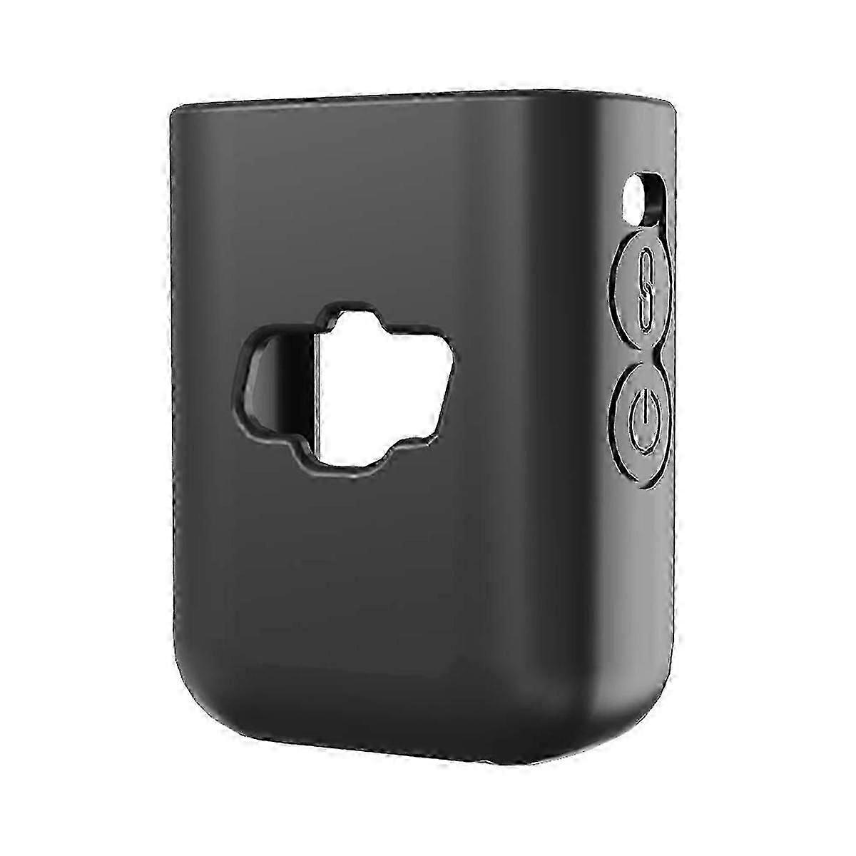 Silicone Protective Case for Mic 2 Wireless Microphone Scratch-Proof Protector Cover Camera Vlog Black