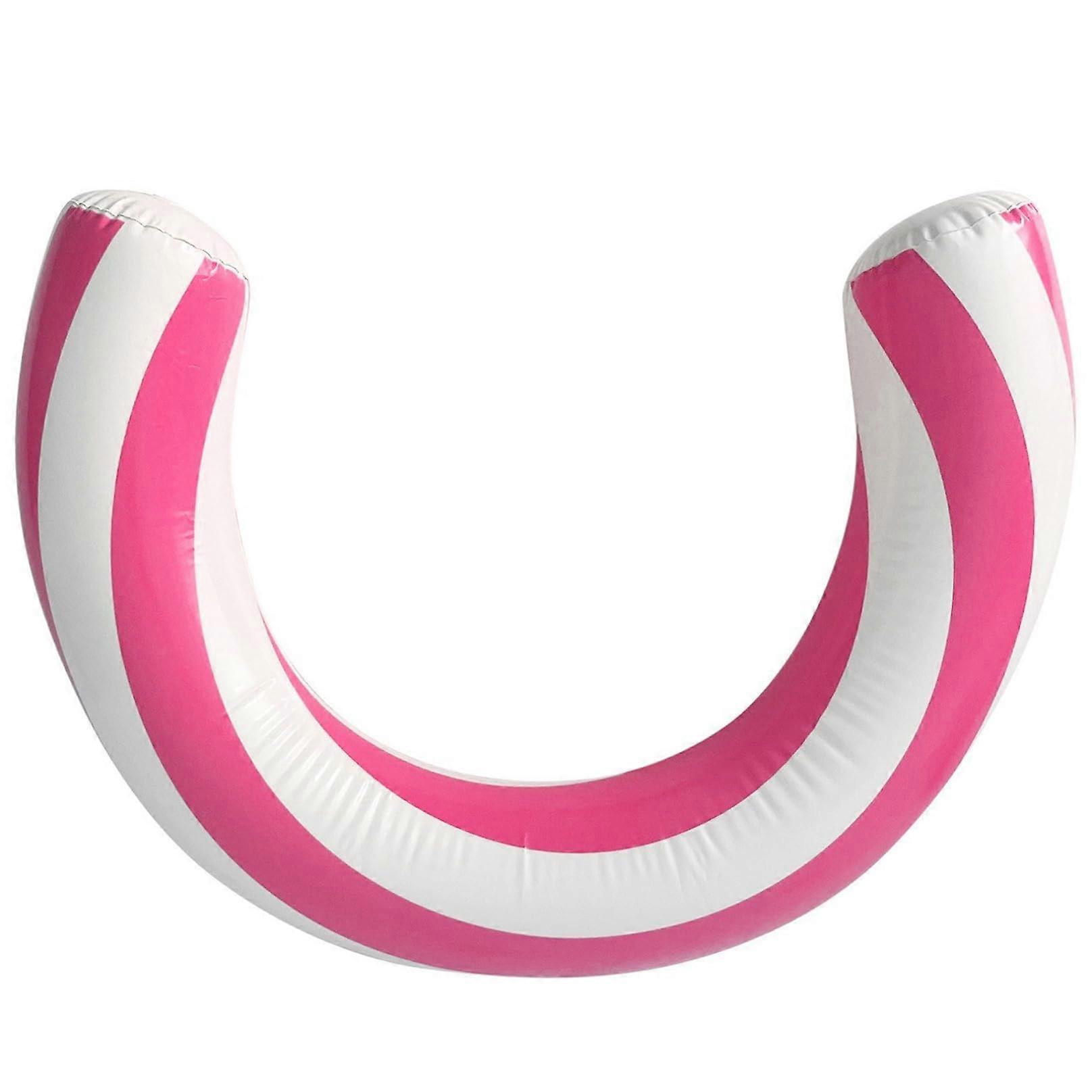 Inflatable Pool Float, Pool Float, Curved Inflatable and Noodle for Swimming, Beach, Ocean Lake Party, Style 2