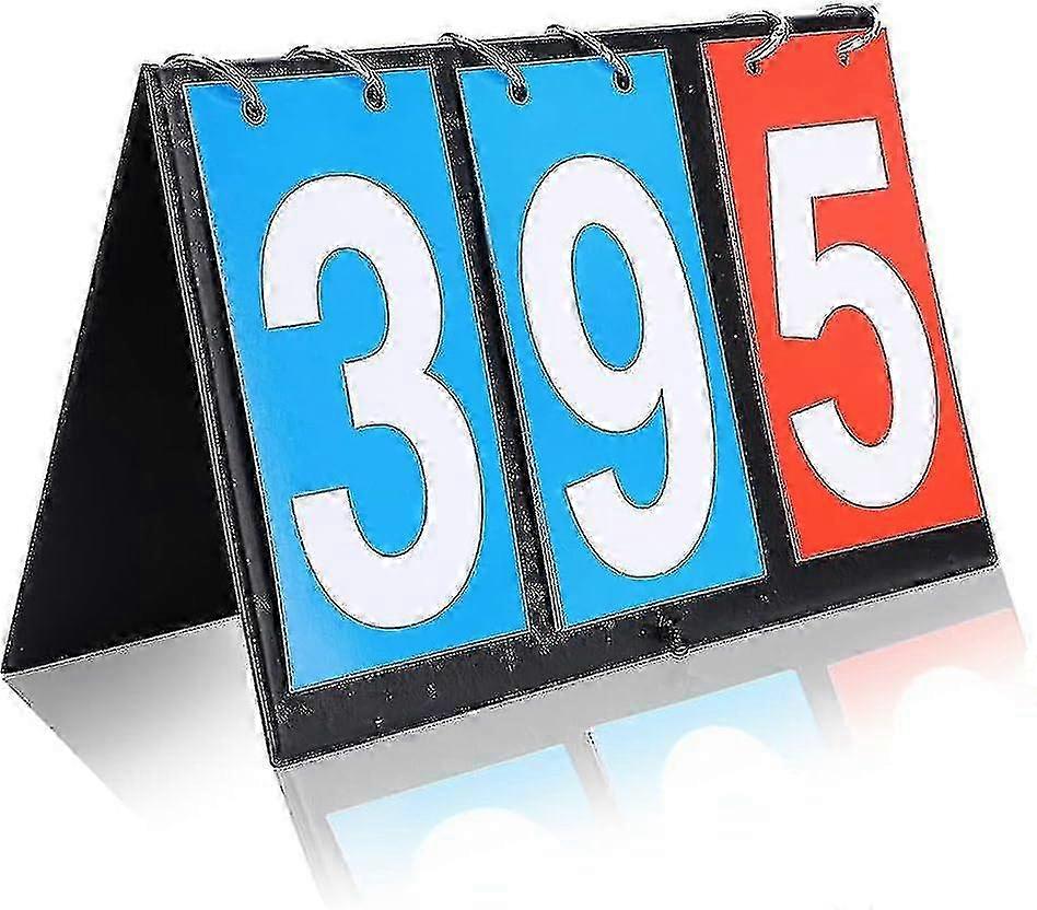Portable Flip Scoreboards for Sports Competitions �C 2/3/4 Digit Table Top Score Counter