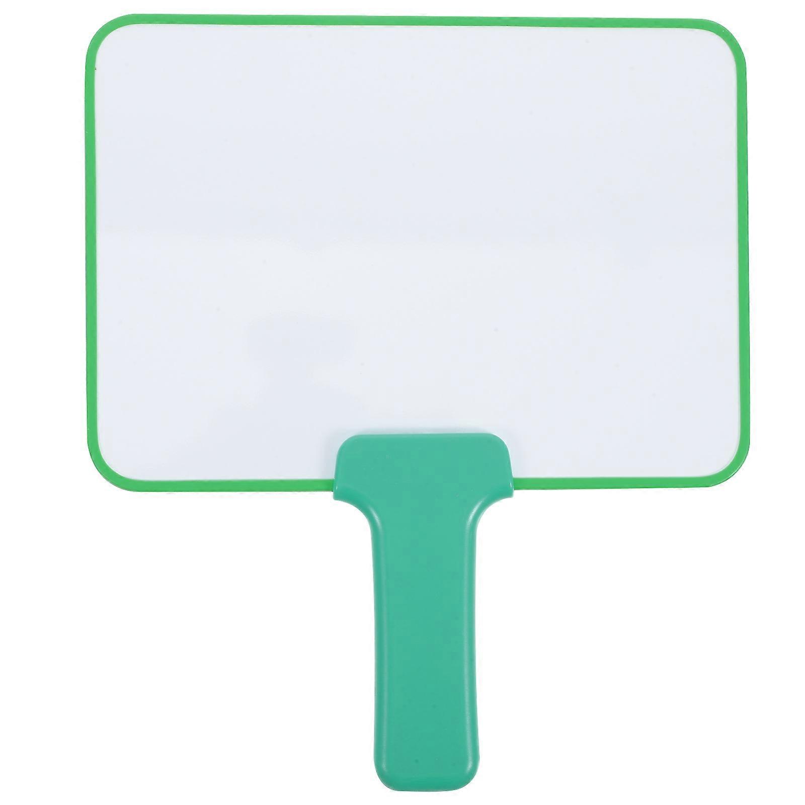 Magnetic Whiteboard Paddles For Fridge Dry Erase Handheld Board For Teaching 24.50X21.00X1.00CM 1Pack