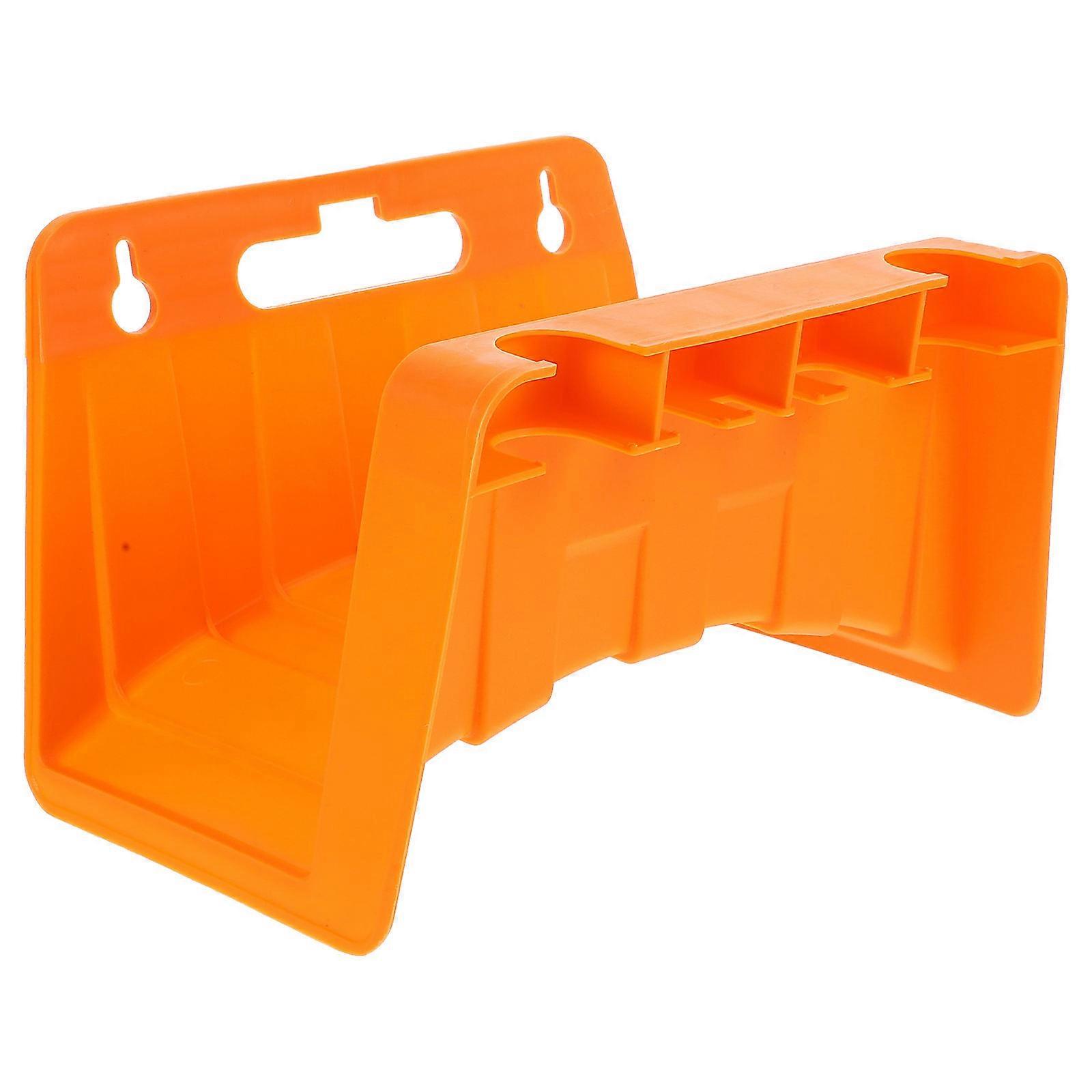 Water Hose Storage Hanger Garden Hose Rack For Pet Bathing And Gardening Orange 22.8cm X 16.4cm X 13.2cm 1Pack