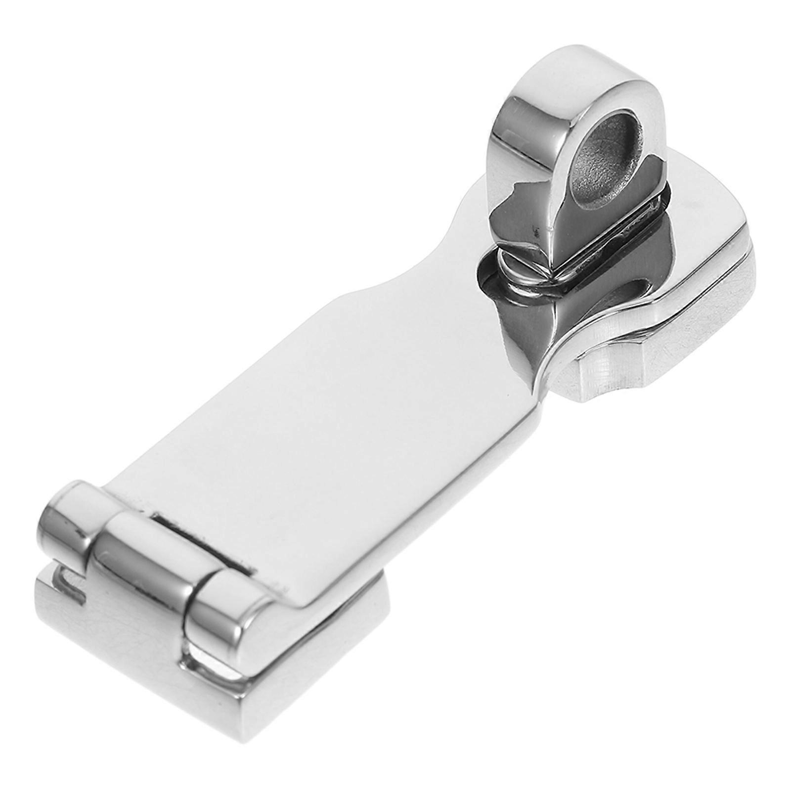 Heavy Duty Stainless Steel Latch Hasp for Boat Doors, Gates, and Hatches – Corrosion Resistant, Multipurpose Secure Closure for Outdoor Use