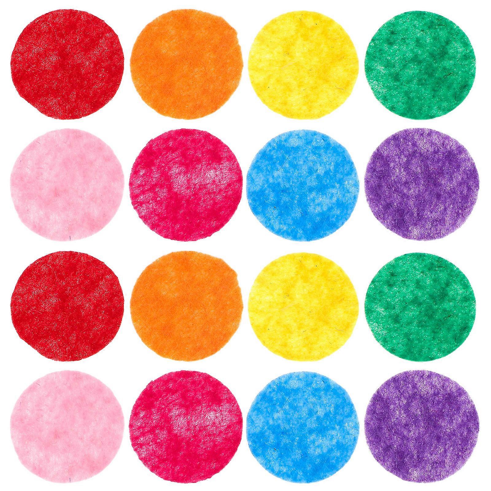 Mini Felt Circles Soft Felt Embellishment For Children Educational Tool Sewing Patchwork 1000Pcs