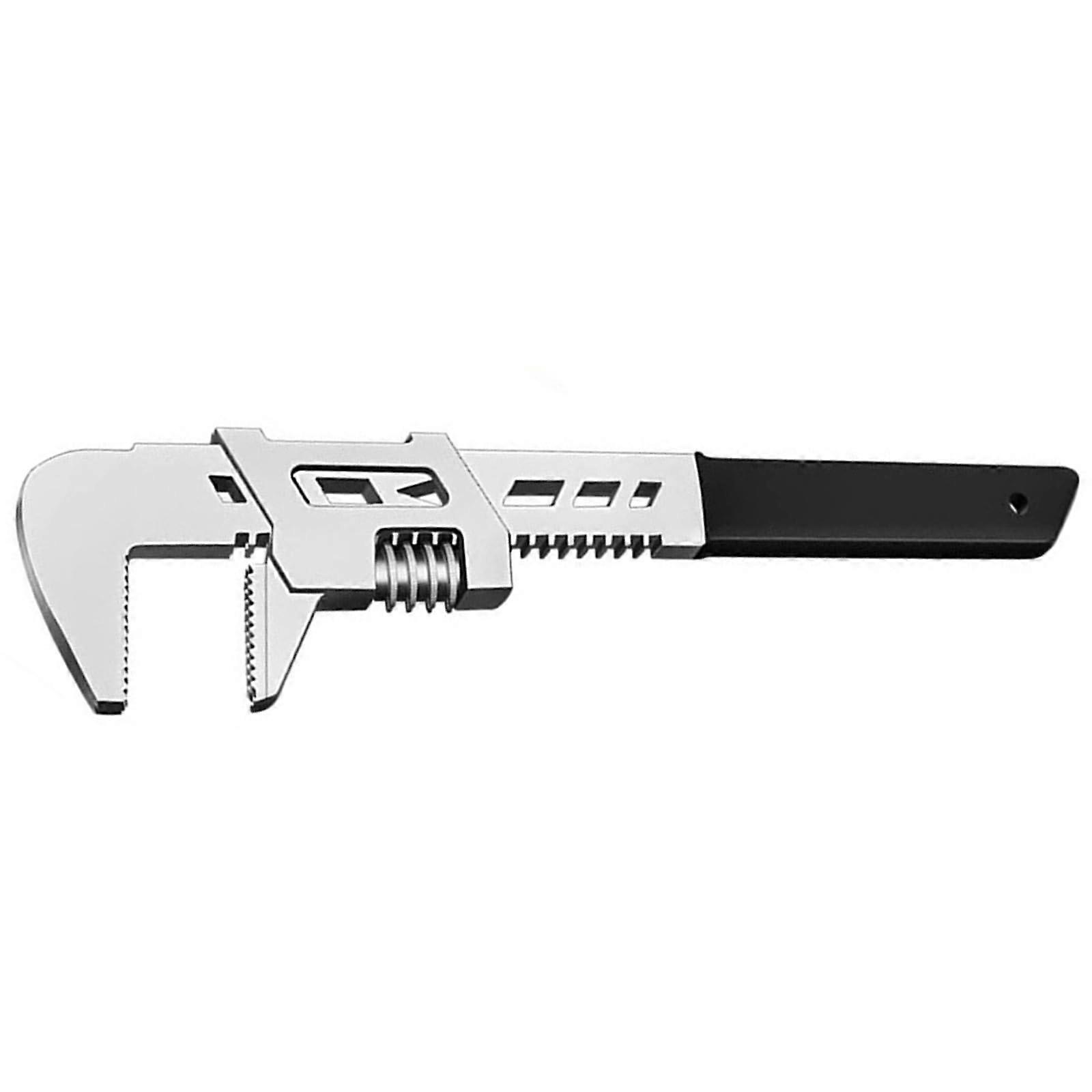 Adjustable Wrench Large Capacity With Comfortable Grip Tight Spaces Automotive And Home Maintenance 15-Inch