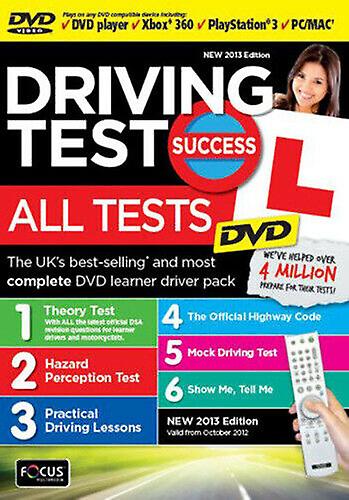Driving Test Success 2013 - All Tests DVD (2012) cert E - Region 2