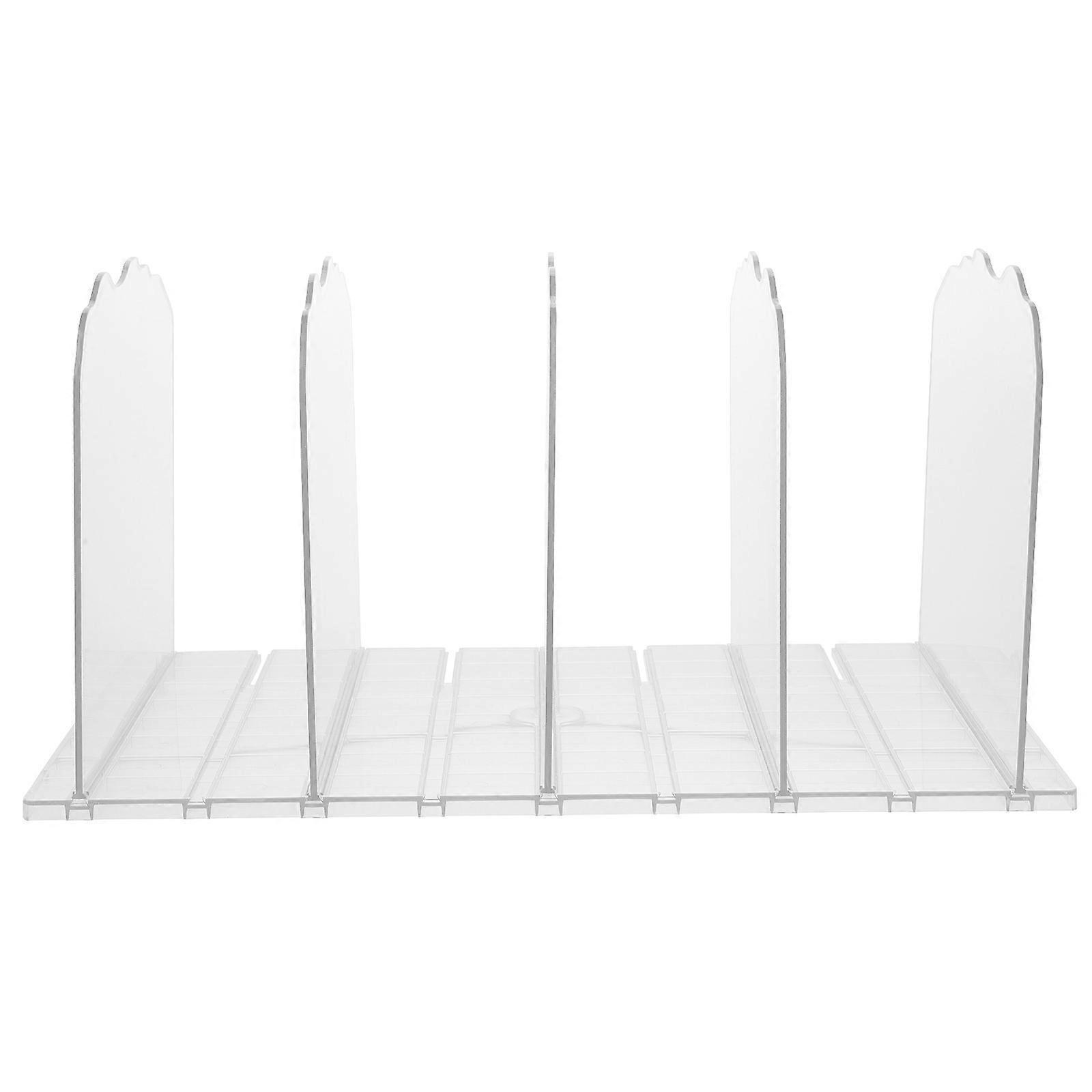 Clear Multi Functional Handbag Storage Organizer with Stand – Versatile Compartment Shelf Divider for Bags, Books, Files – Closet & Wardrobe