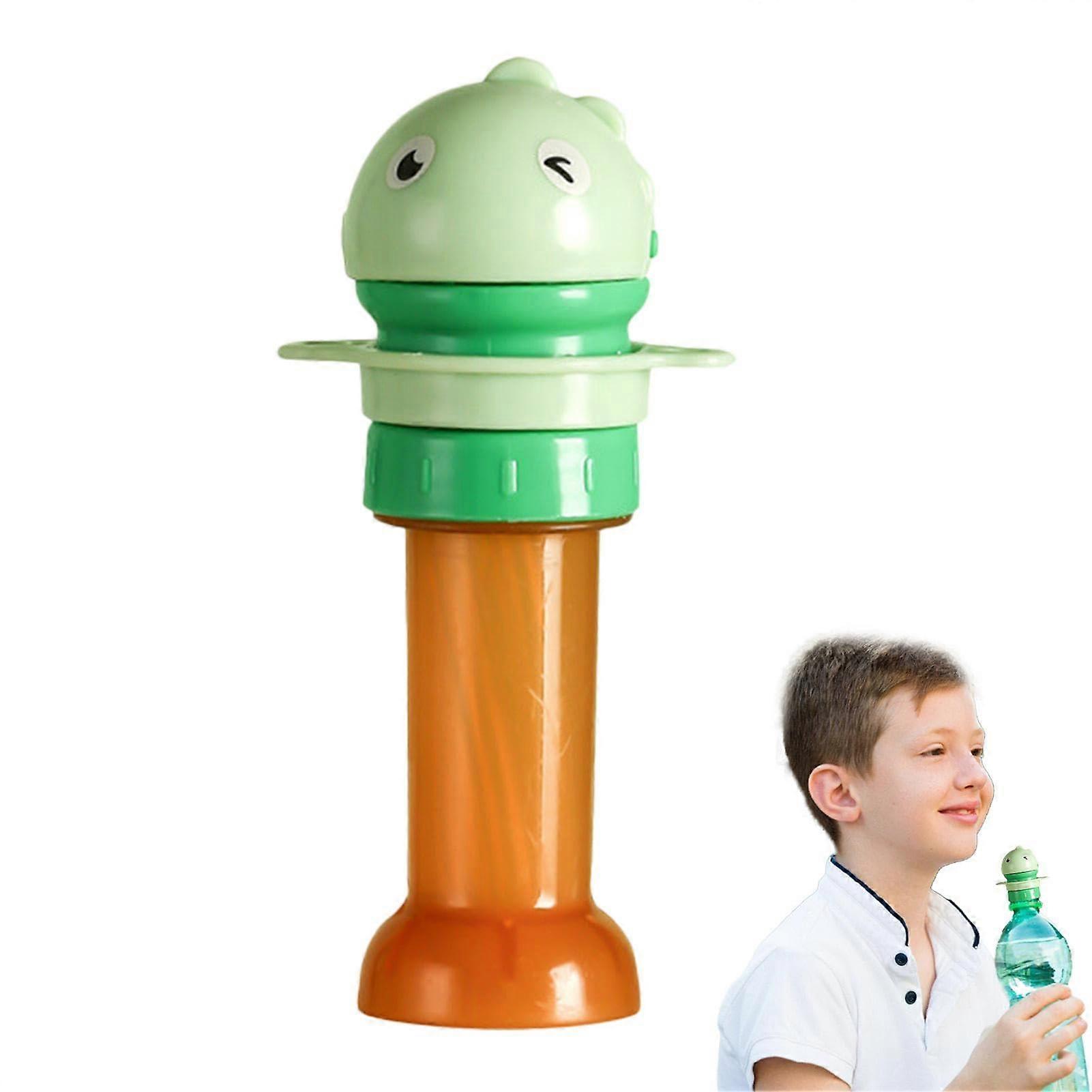 Silicone Water Bottle Adapter Silicone Water Bottle Adapter Reusable Portable Bottle Cap, Portable Artifact for Portable Water Green