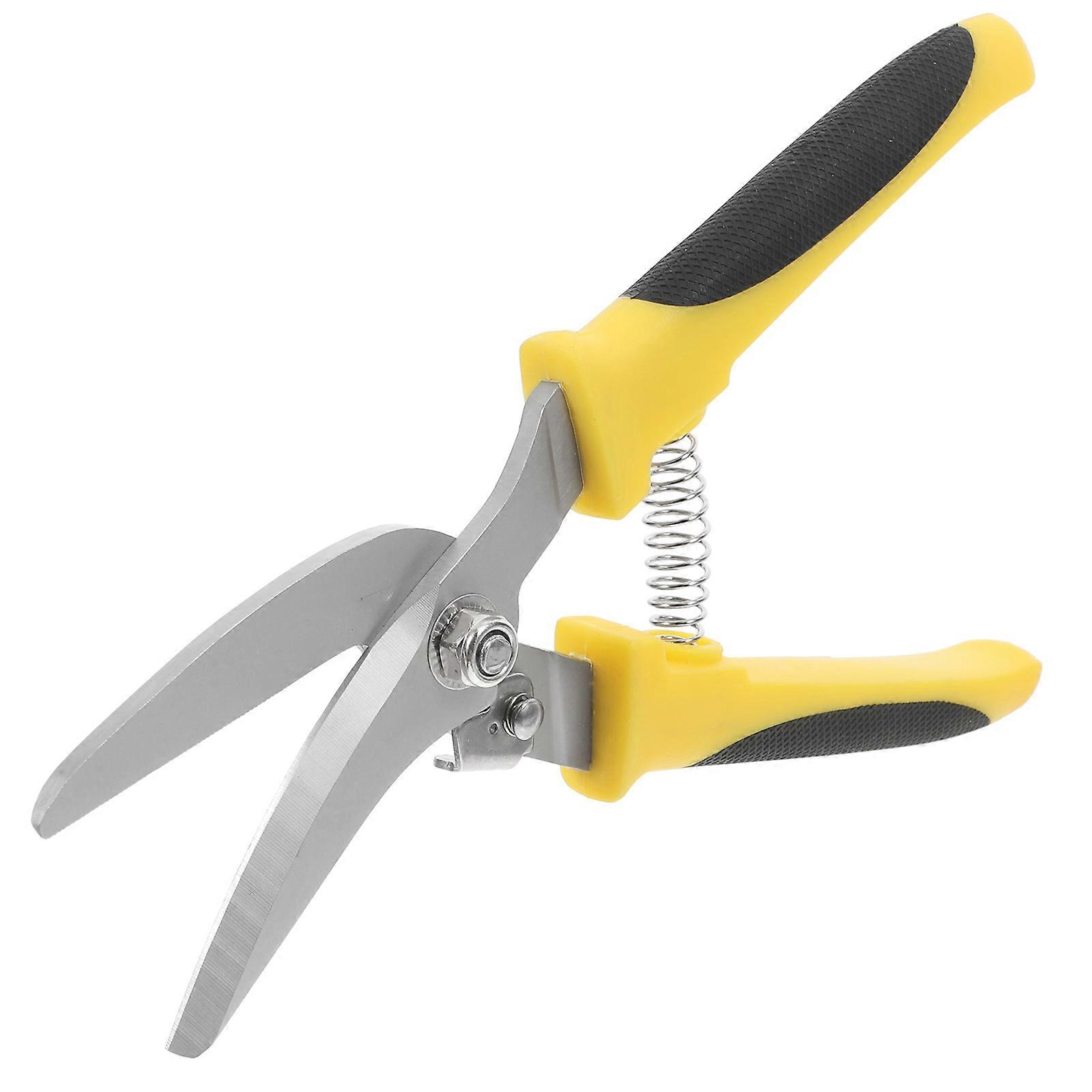 Cutting Scissor Lever Labor-saving Design Spring Maintenance Tasks 7.9×2×0.4in Cut Iron Sheet 1Pack