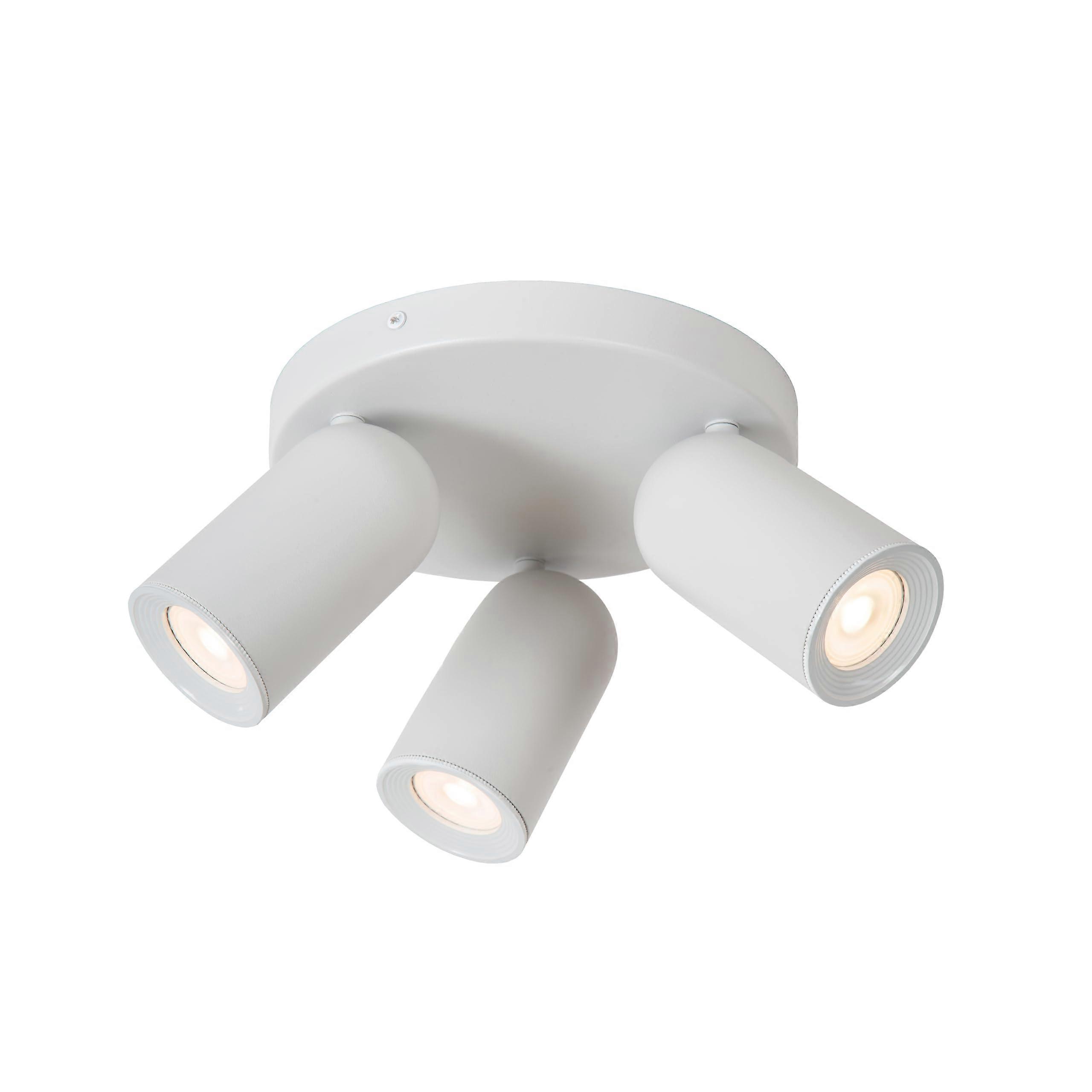 Punch Ceiling Spotlight Diameter 21 cm 3 x GU10 White