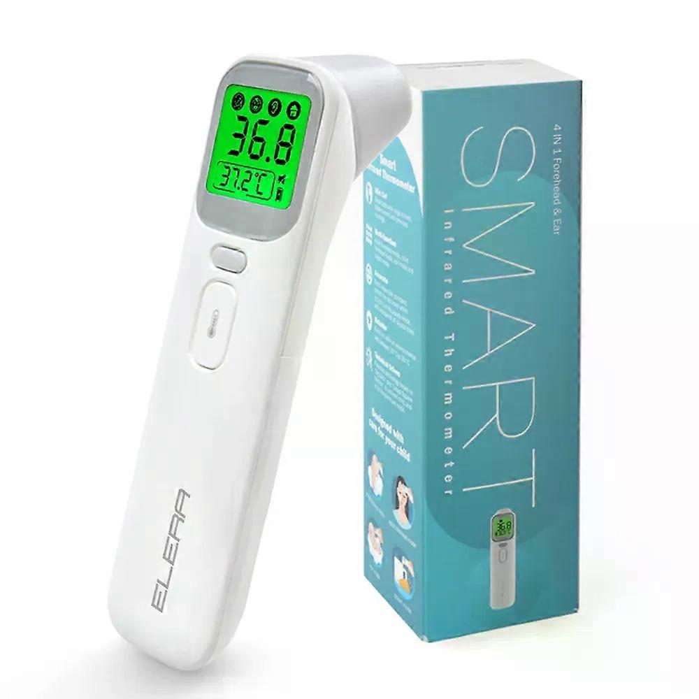 ELERA Baby Thermometer Infrarot Digital LCD Körpermessung Stirn Ohr Berührungslos Erwachsene Fieber IR Kinder Termometroglue Kleber