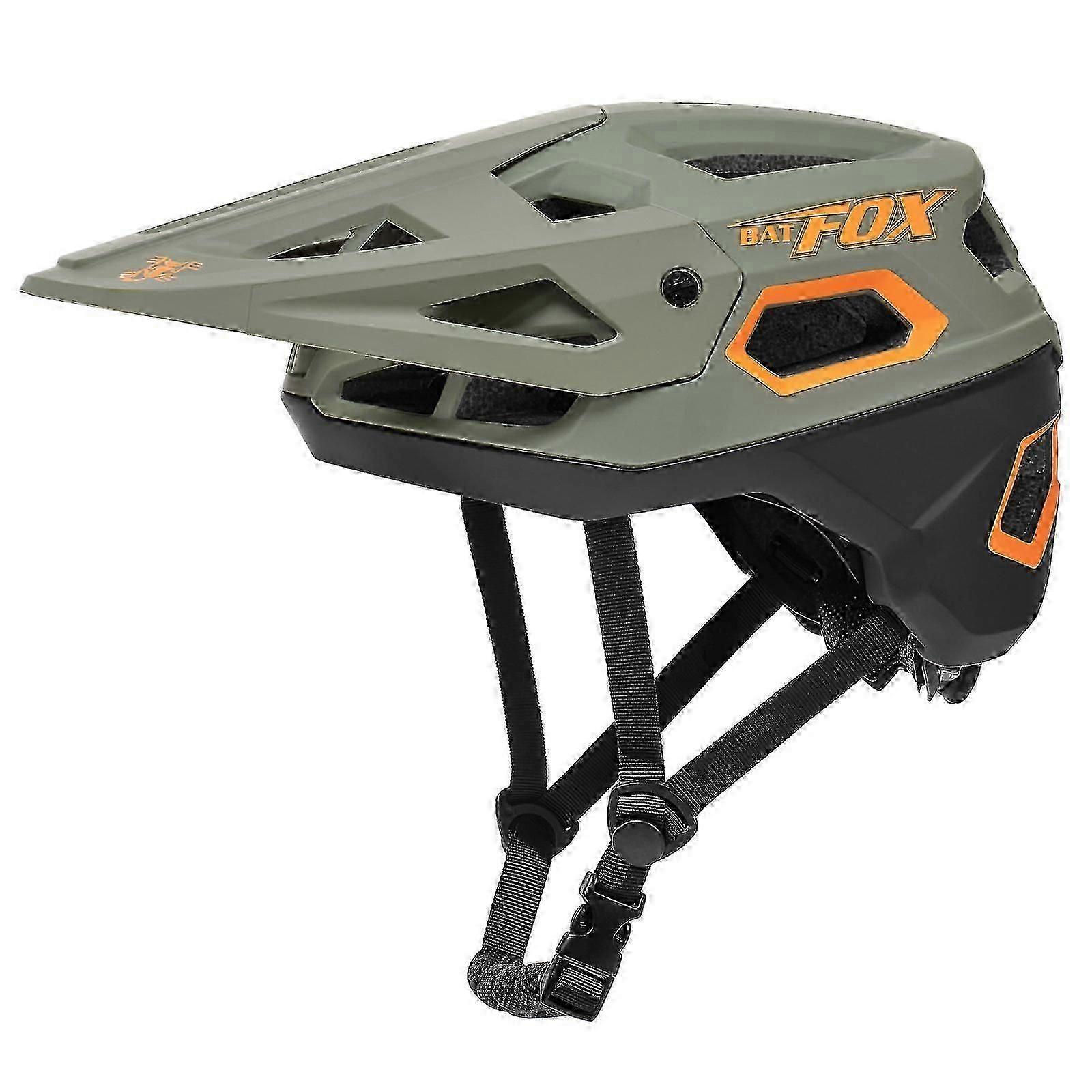 קסדת אופני הרים Batfox La302 Mtb קסדת אופניים לרכיבה על אופניים למבוגרים גברים נוער נשים (56-59 ס"מ, 11 צבעים)