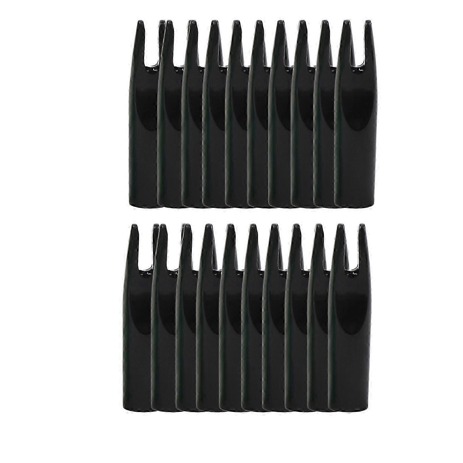 50x Archery Arrow Nocks Insert Tail End Nocks for Training Hunting Practice
