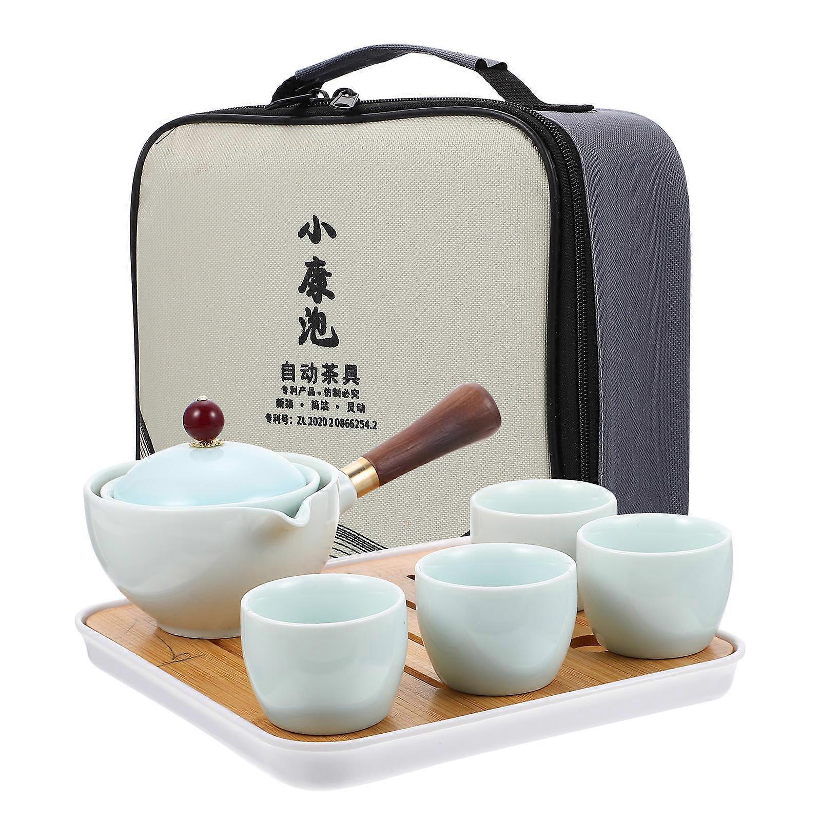 Tea Making Pot For Office Use Loose Leaf Tea Ceramic Material 1Set