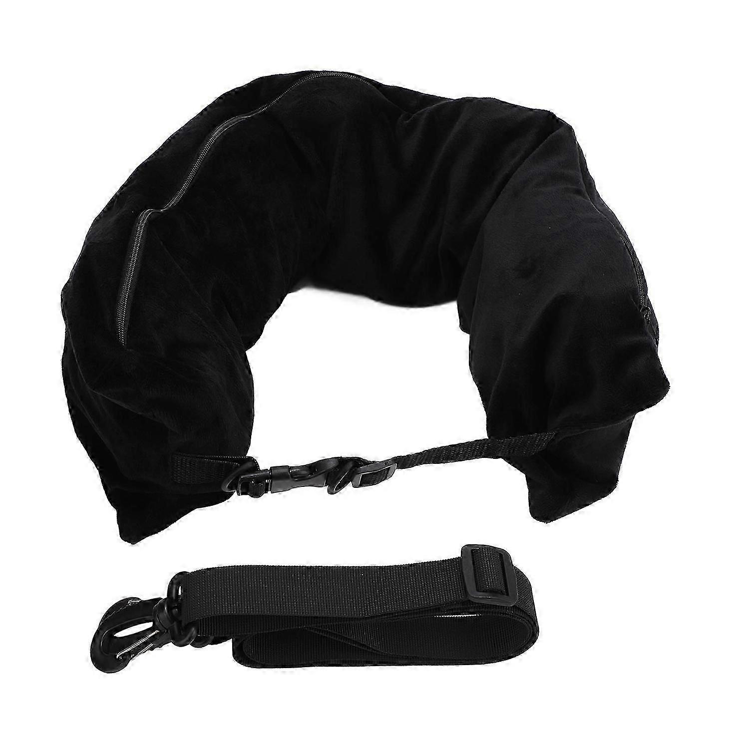 Stuffable Travel Pillow Multifunctional Portable Clothes Storage Fillable Neck