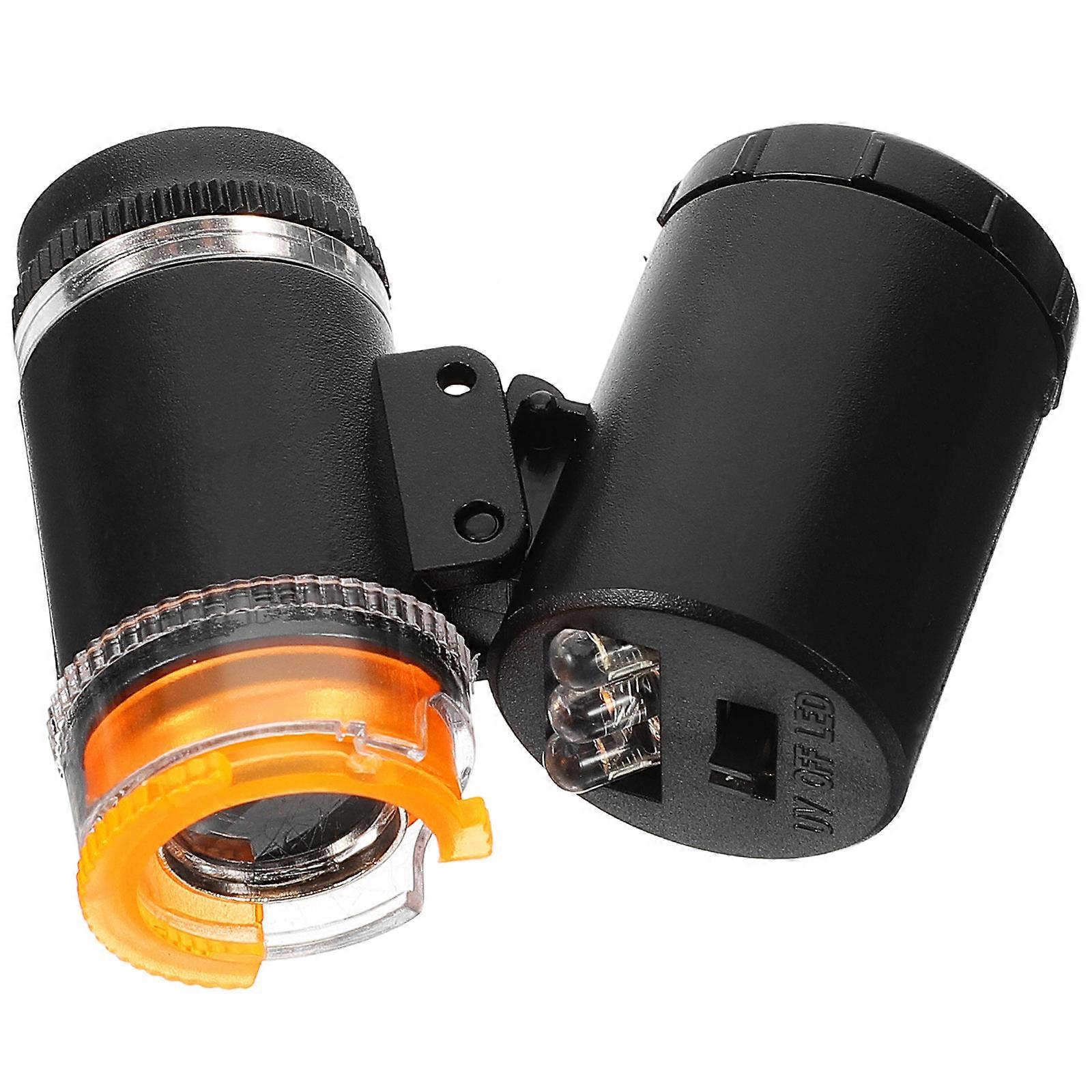 Portable Handheld Microscope with 60x Magnification for Jewelry and Coin Examination