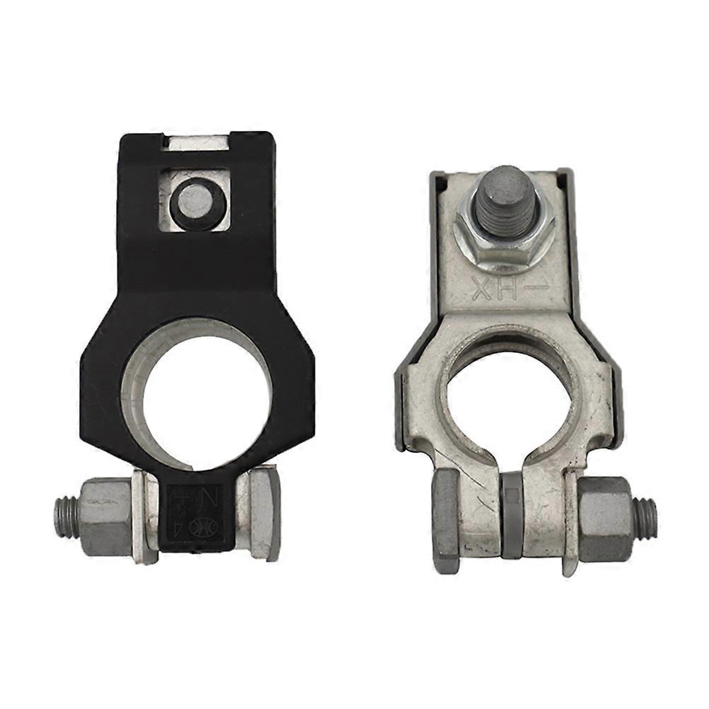 Car Terminal Clamp Vehicle Battery Clamps Auto Terminal Clamps Car Battery Components Scientific Structure Design Tinned Copper 1 Pair