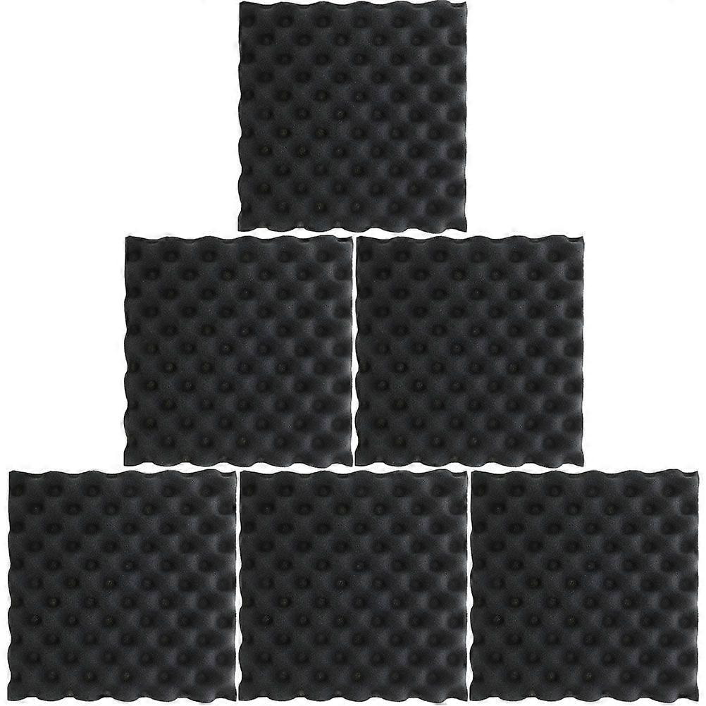 6pcs Sound Dampening Pad Acoustic Panels Audio Acoustic Noise Isolation Pads Studio Room Supplies
