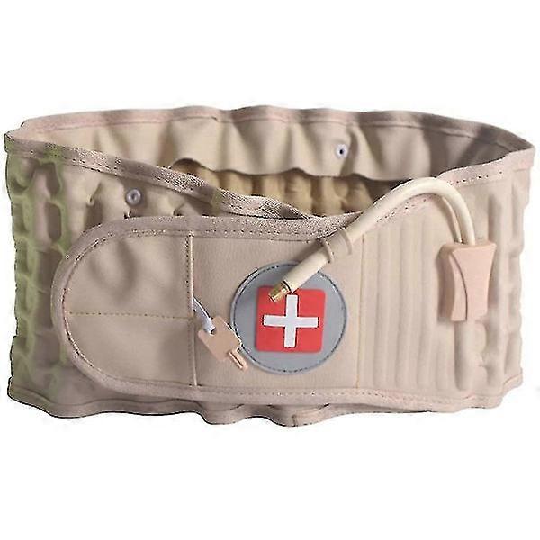 Inflatable Waist Support Belt Back Decompression Belt, Lumbar Support null none