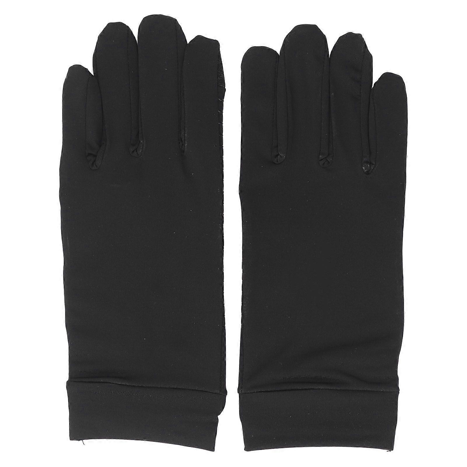 Kopparfiber artrit kompressionshandskar Hälsovård Non Slip Dot Koppar Kompressionshandskar M