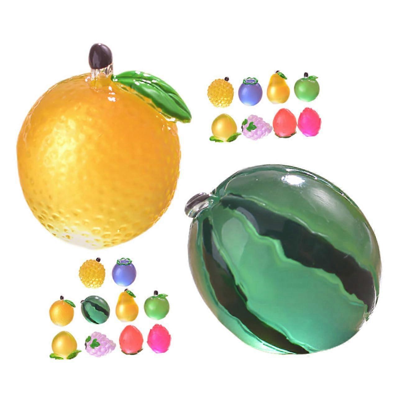 20 Pieces Artificial Fruit Decor Set, Lifelike Strawberry Models for DIY Crafts and Party Decoration, Vibrant Colors