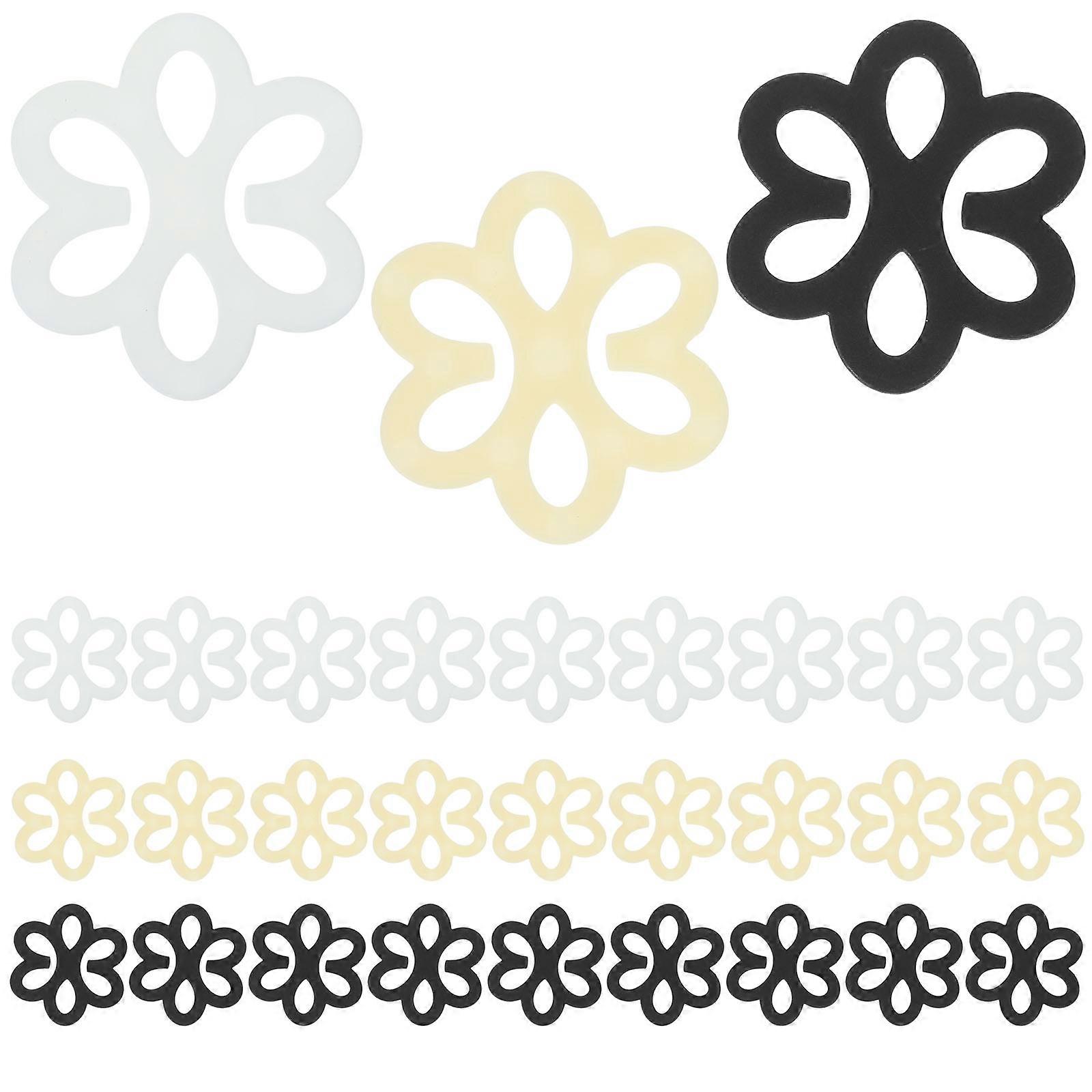 مشابك حزام حمالة الصدر للنساء ملحقات بلاستيكية مريحة ومريحة 30 قطعة