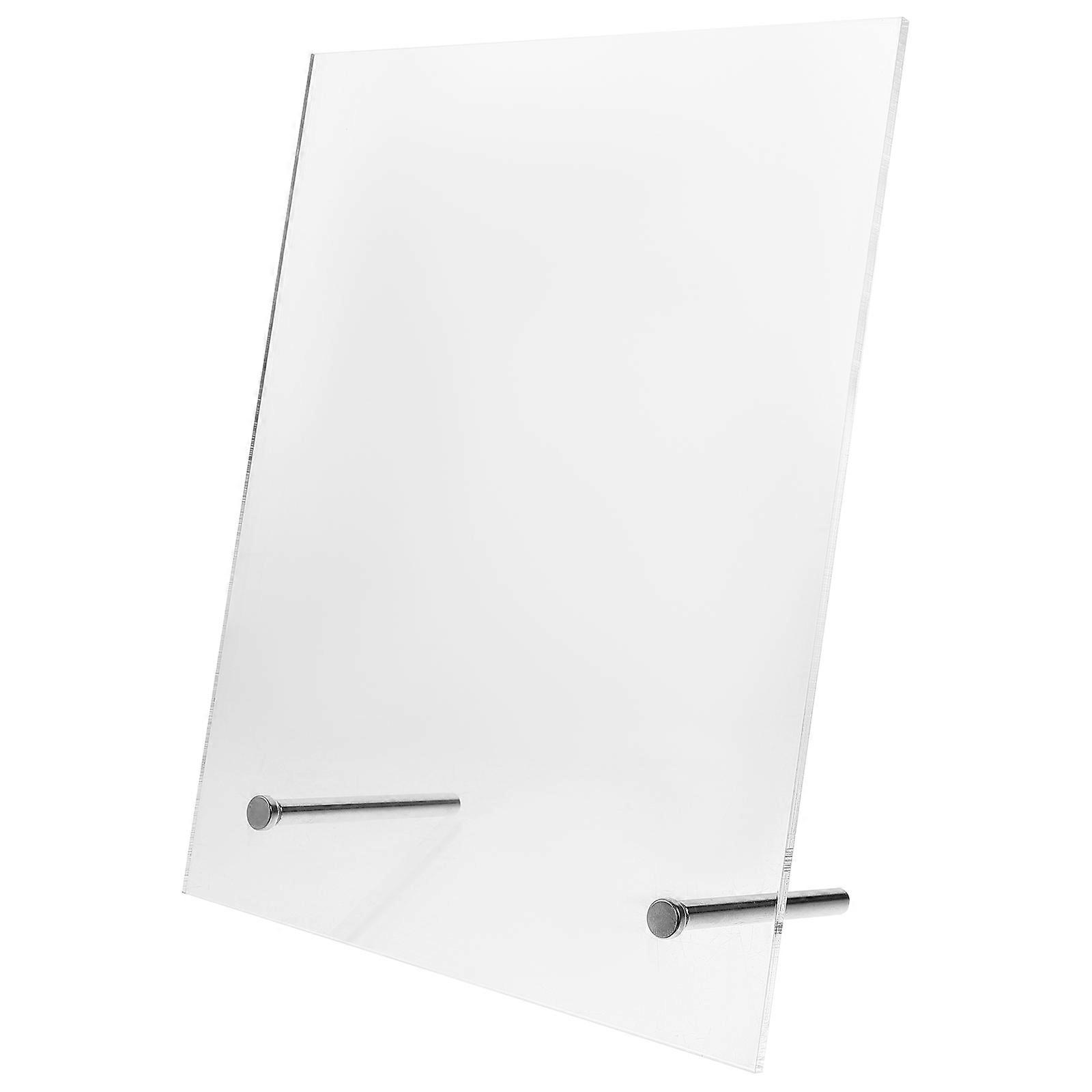 Salon Nail Display Stand Manicure Display Holder 7.9×6.3×0.2in For Nail Salon Use Acrylic Material 1Set