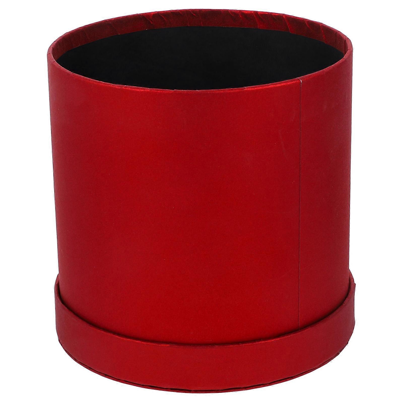 Round Candy Wrapping Boxes Flower Box Office Elegant 14X14X13CM Gift Packaging 1Set