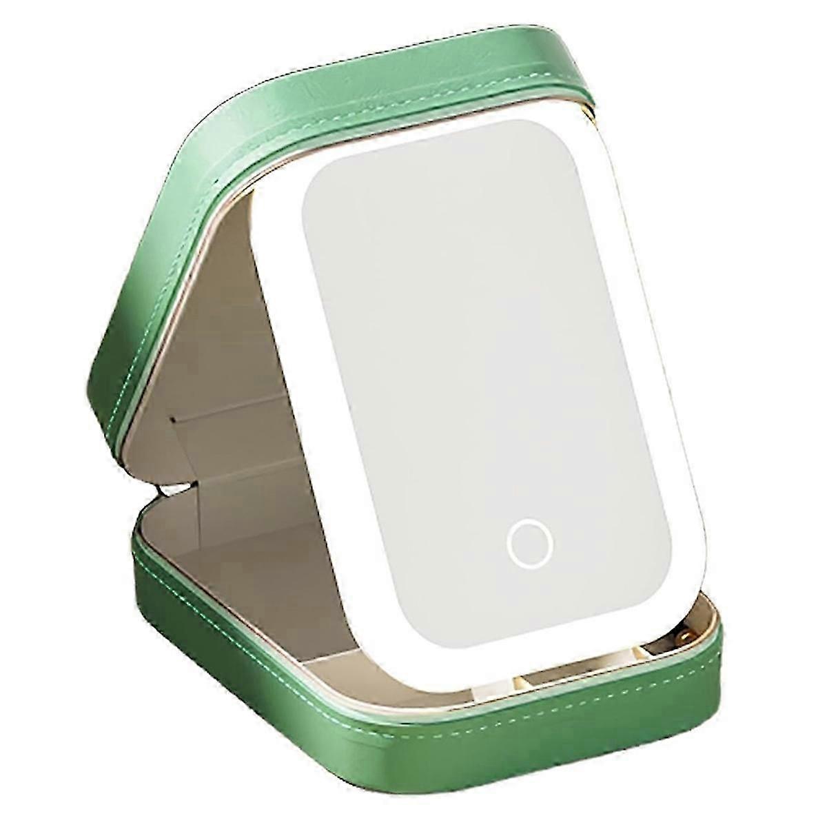 LED Three-Color Adjustable Makeup Mirror, Three Colors Brightness Adjustable Makeup Mirror with Ligh