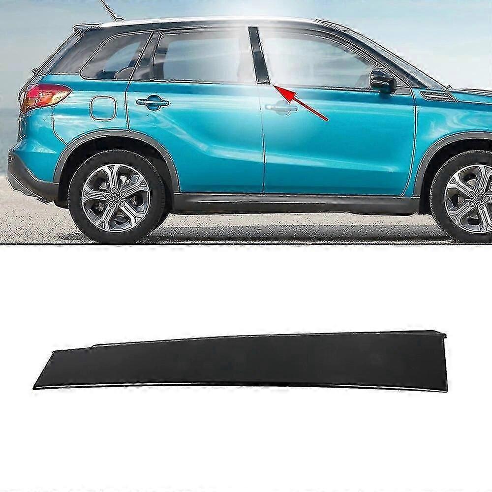 Car Front Door Rear Door Pillar Trim Decoration Outer Garnish Cover For Suzuki Vitara 2016 2017 2018 2019 2020