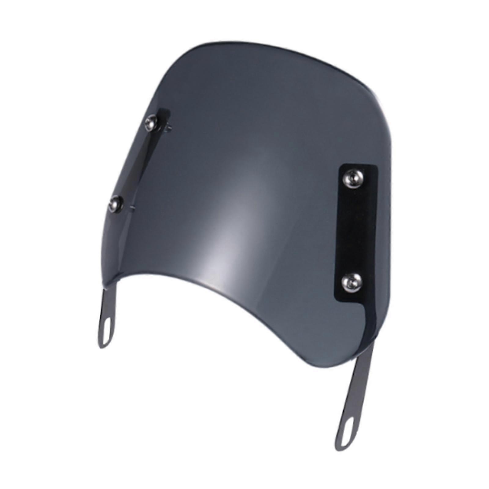 Motorcycle Windshield with Mount Bracket,Replacement Easy to Install Retro