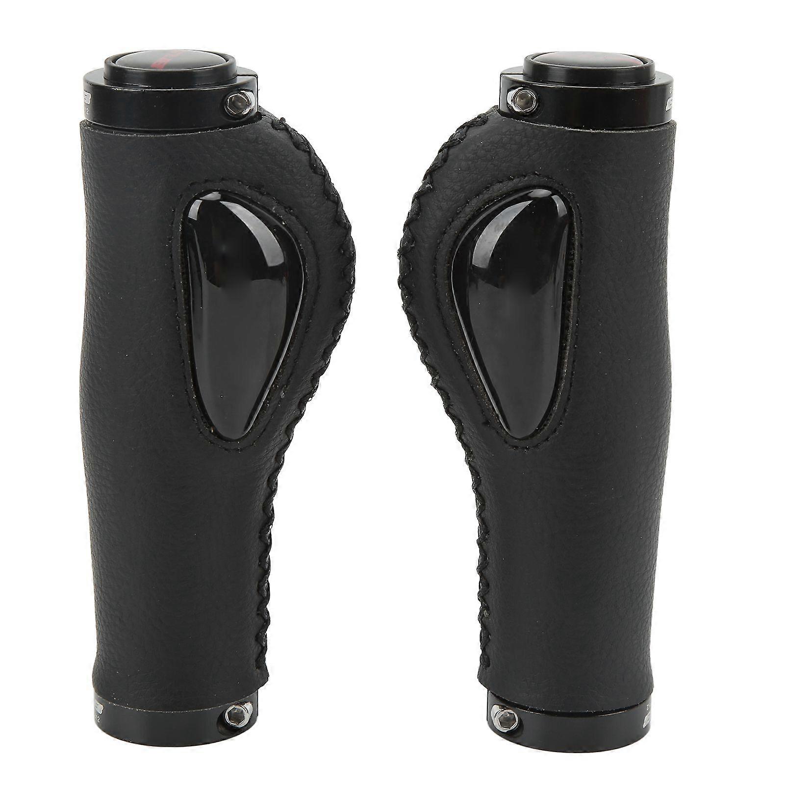 1Pair G612 Bicycle Handlebar Grips Anti Slip Bike Handle Grips for Standard 22.2mm Mountain Bikes