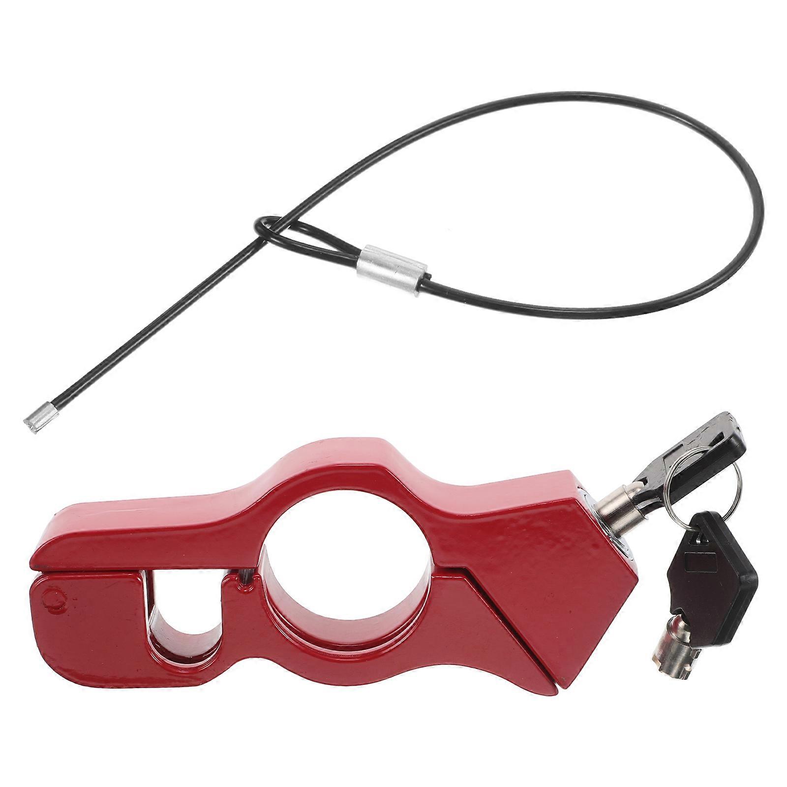 Portable Heavy Duty Motorcycle Lock for Electric Scooters with Alloy Material Multi Color