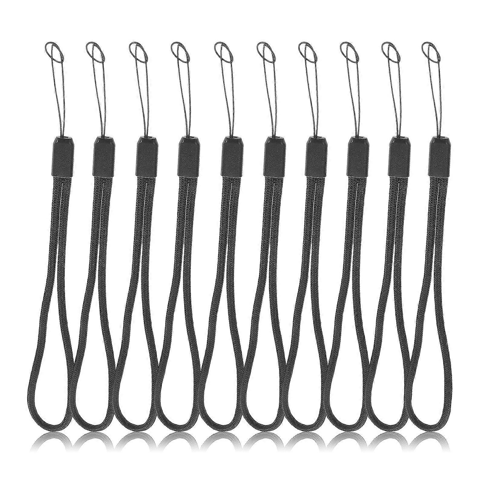 Color Wrist Lanyard Phone Lanyards For USB Flash Drives Keychain Secure Carry 19.5x0.3x0.3cm 10Pack