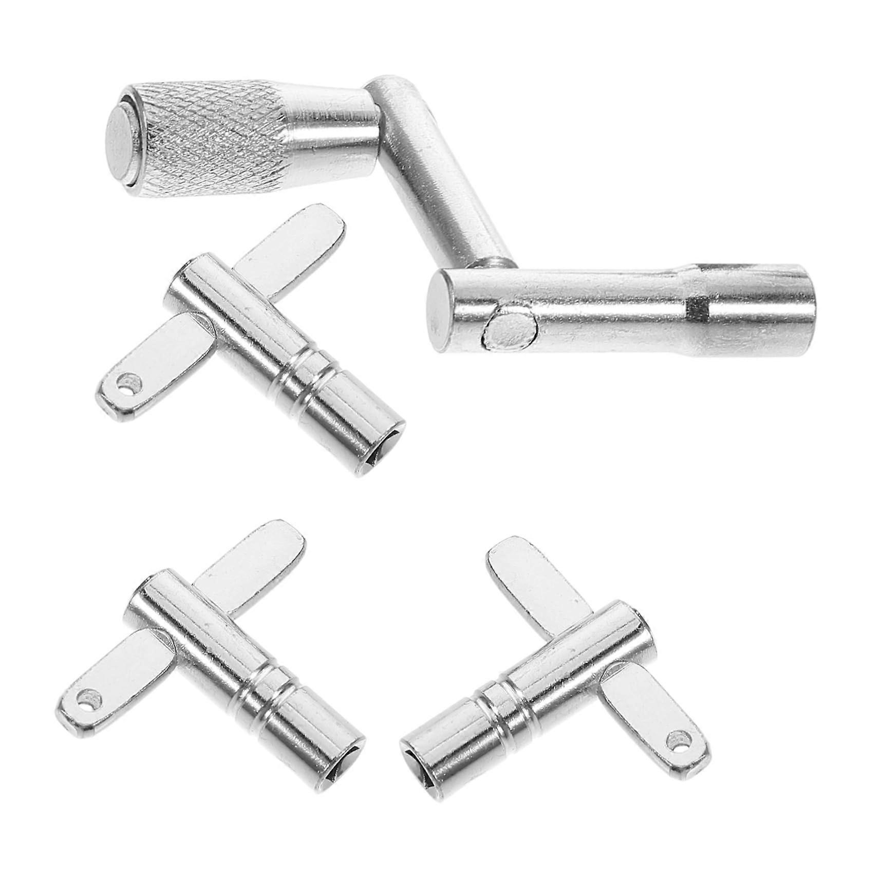 T-Shape Drum Tuning Key Tool for Percussion, Z-Shape Drum Key for Drummers, Durable Steel Construction, Compatibility with Most Drum Kits