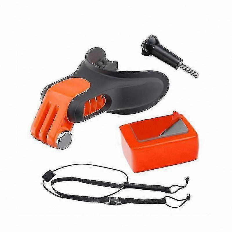 Action Camera Mount Holder with Bite Mount for GoPro Hero 9-5 Compatible Devices