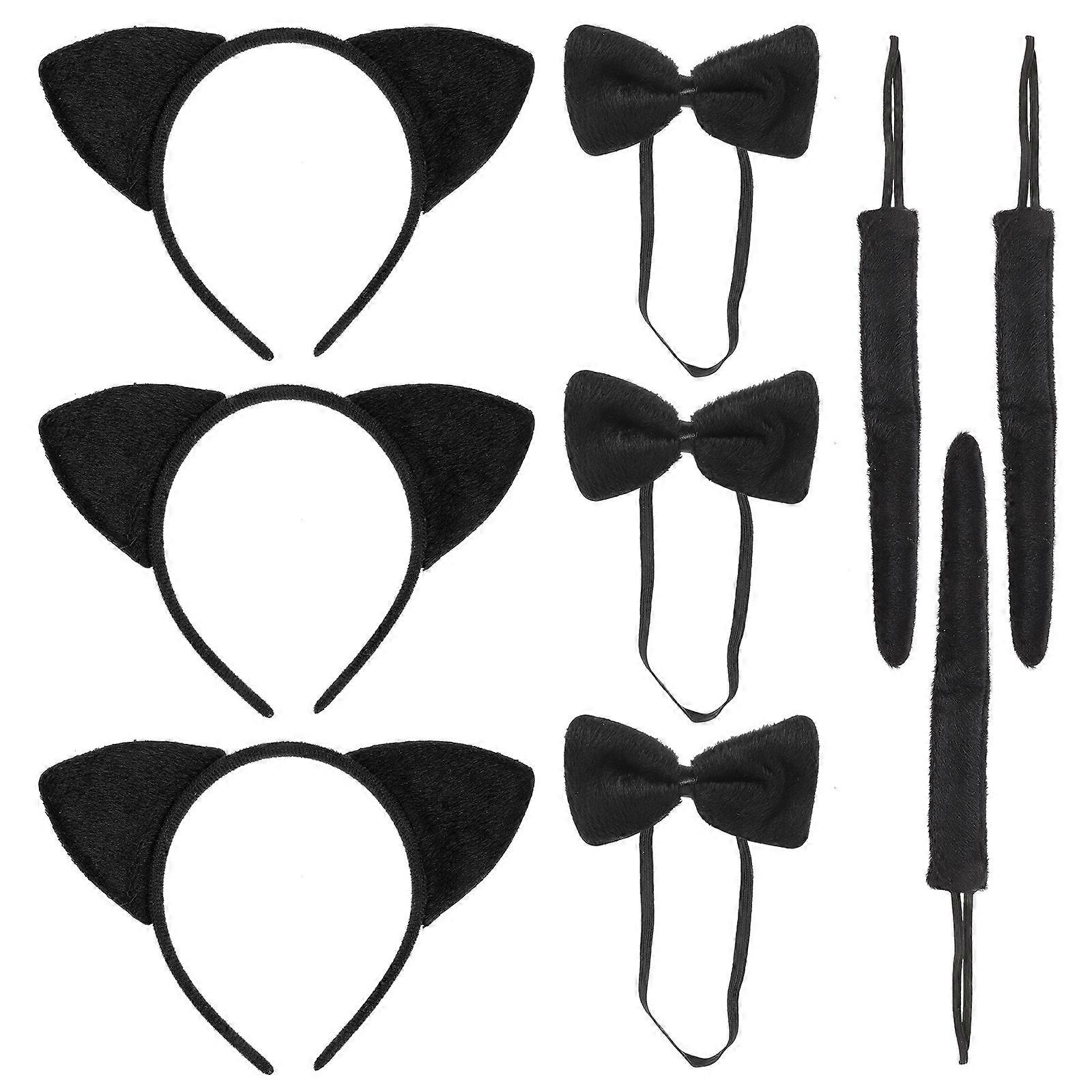 Party Accessory Set Including Cat Ears Ideal for Creating Lively Atmospheres