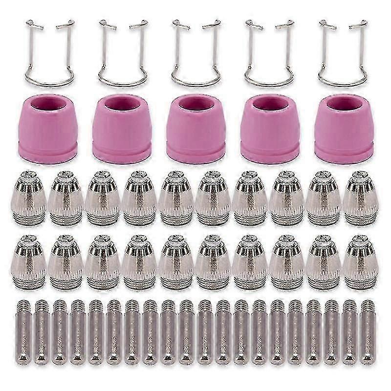 AG60 SG-55 WSD-60 Plasma Cutter Cutting Torch Tip Nozzles Consumables Kit Plasma Cutter Accessories