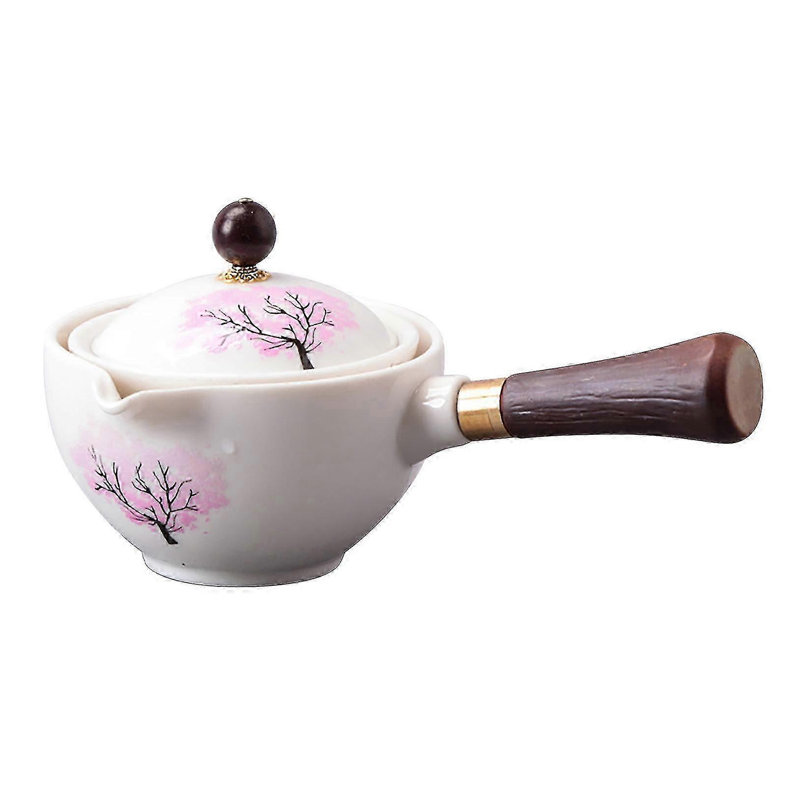 Creative 360 Degree Rotating Tea Set Well Off Teapot Cradle Type Semi Automatic Kung Fu Tea Set Household