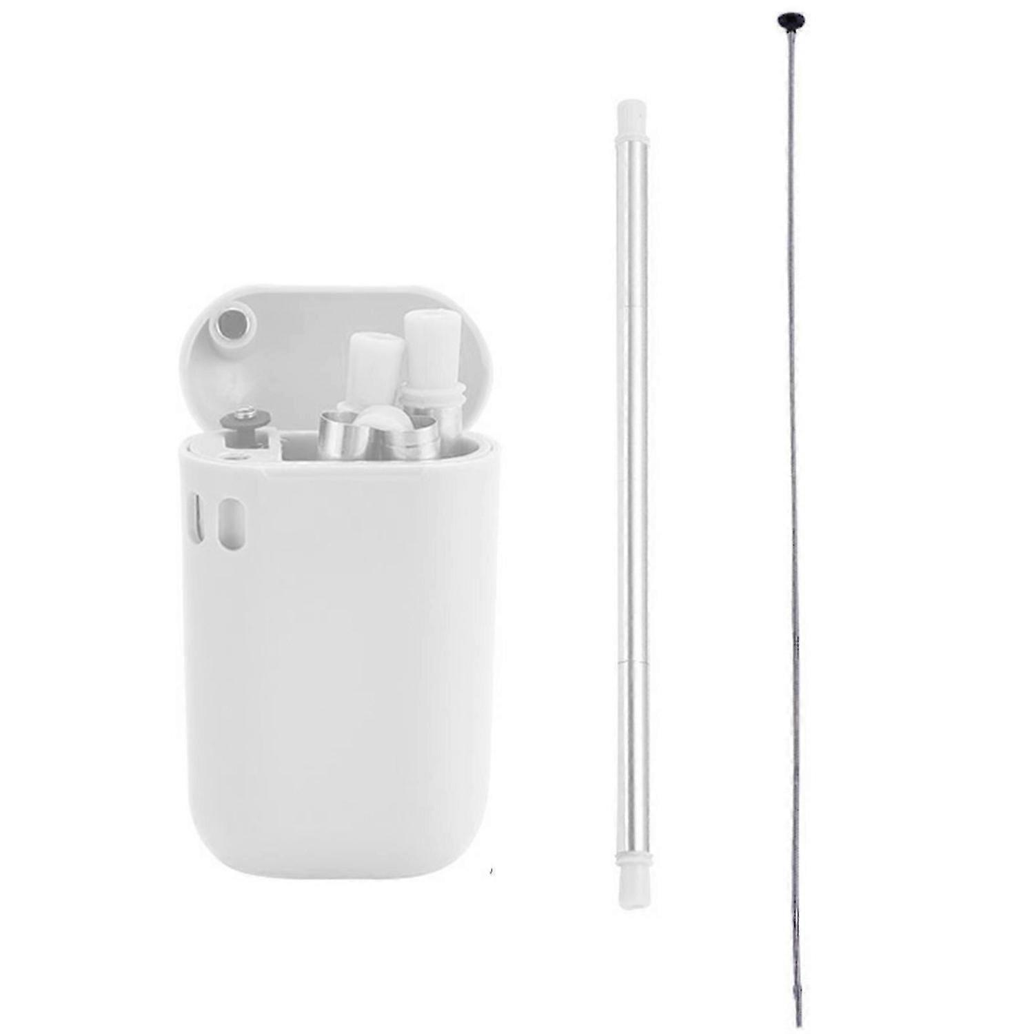Collapsible Straw with Travel case Stainless Steel, Foldable Straws Reusable Environmentally Friendl