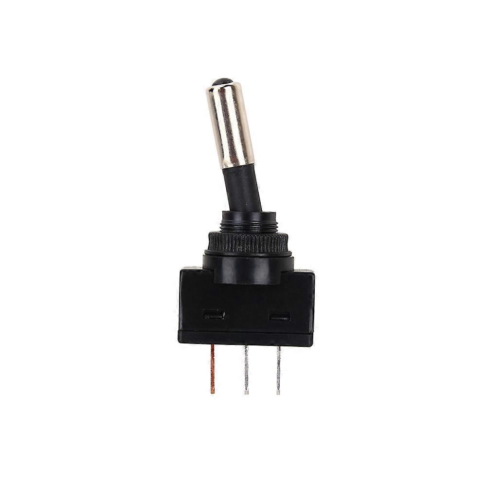 12V 20A Car Auto Blue LED Light Toggle Rocker Switch 3Pin SPST ON/OFF
