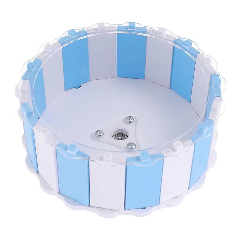 Silent Hamster Running Wheel For Pet Owners Exercise Time 21X21X6CM Assorted Color 1Pack