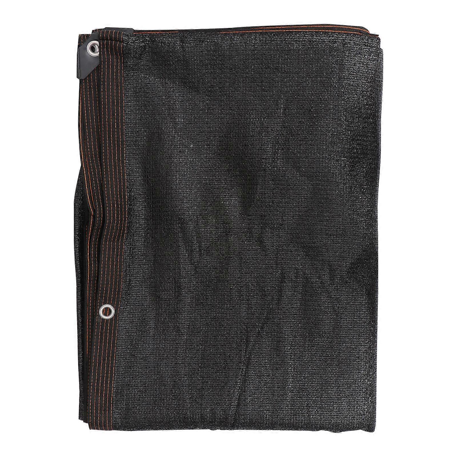 Outdoor Shading Net For Picnics And Swimming Pools 500x200cm Black Sunscreen 1Pack