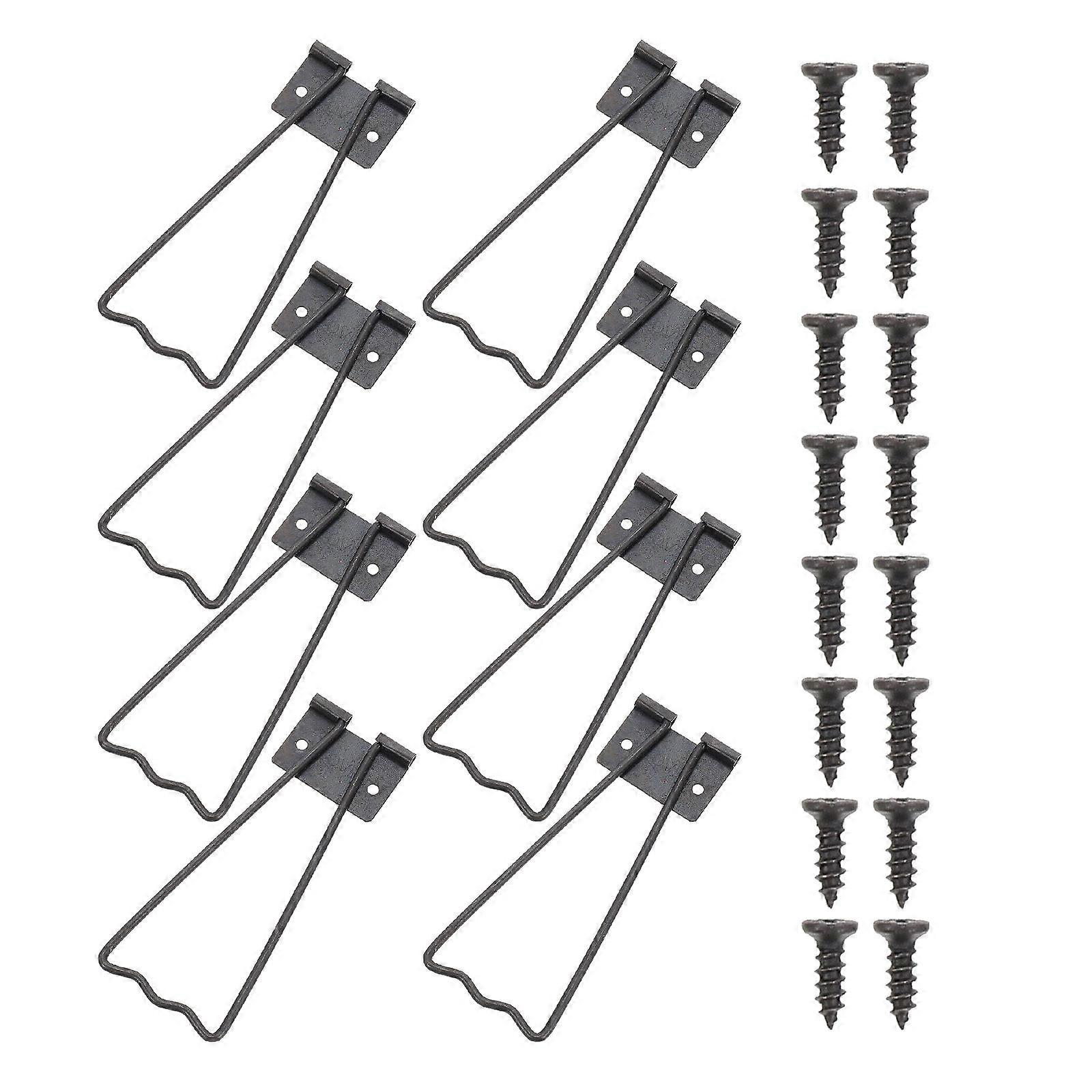 1 Set Easel Back Bracket Stands for Photo Frame Supports and Picture Frame Holders