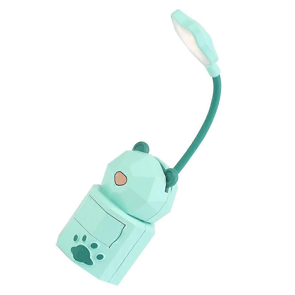Students Eye Care Desk Lamp Perfect For Nighttime Reading With Green Color And USB Charging 1Pc