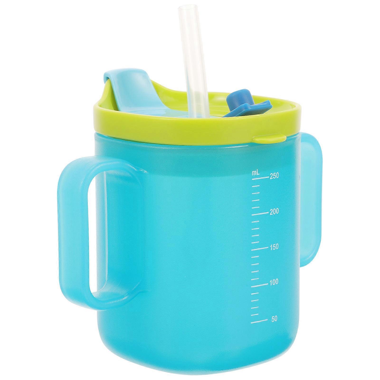 Liquid Feeding Cup Designed For Pregnant Women Universal Drinking Cup Green Color 250ml With Anti-leak Feature 1Set