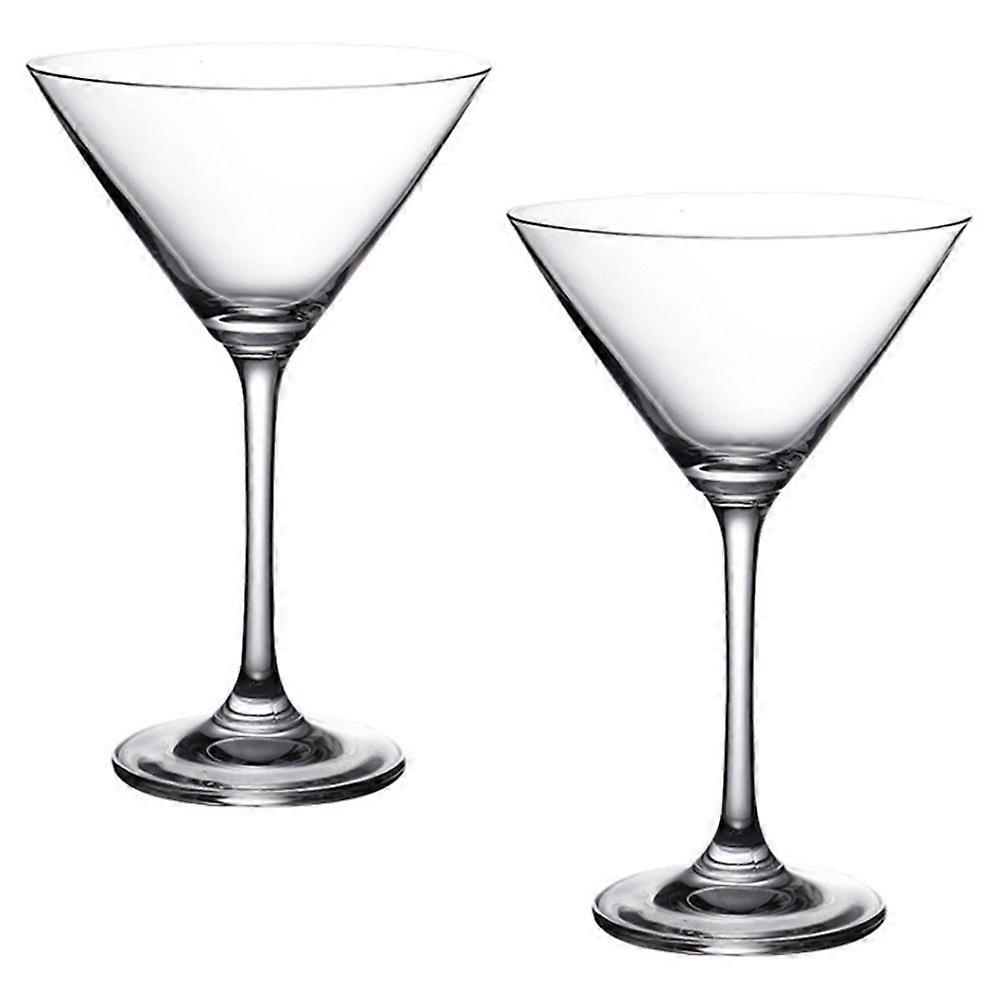 Classic Crystal Glassware Goblets 2Pcs Designed for Banquets and Events in Elegant Shape Great for Enjoying Red and White Wine