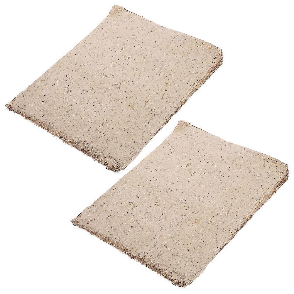 Handmade Paper Decoupage Paper 100 Sheets For DIY Projects Light Brown Rectangular Writing 100Sheets